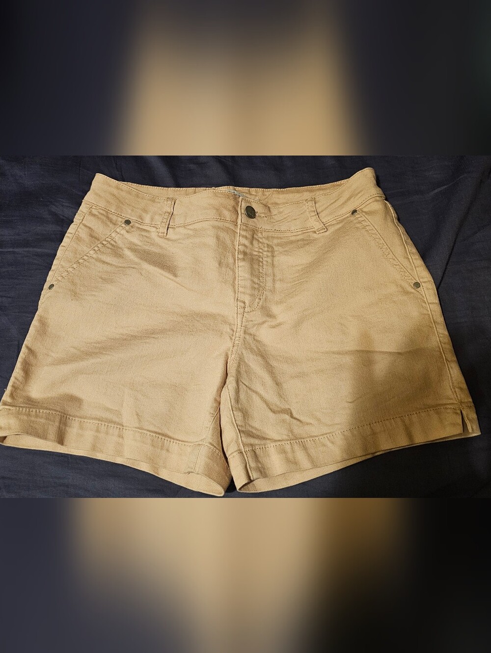 d. jeans Women's High Waist Tan Shorts Size 10